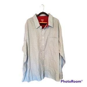 King Size Button Down Shirt 4xlt